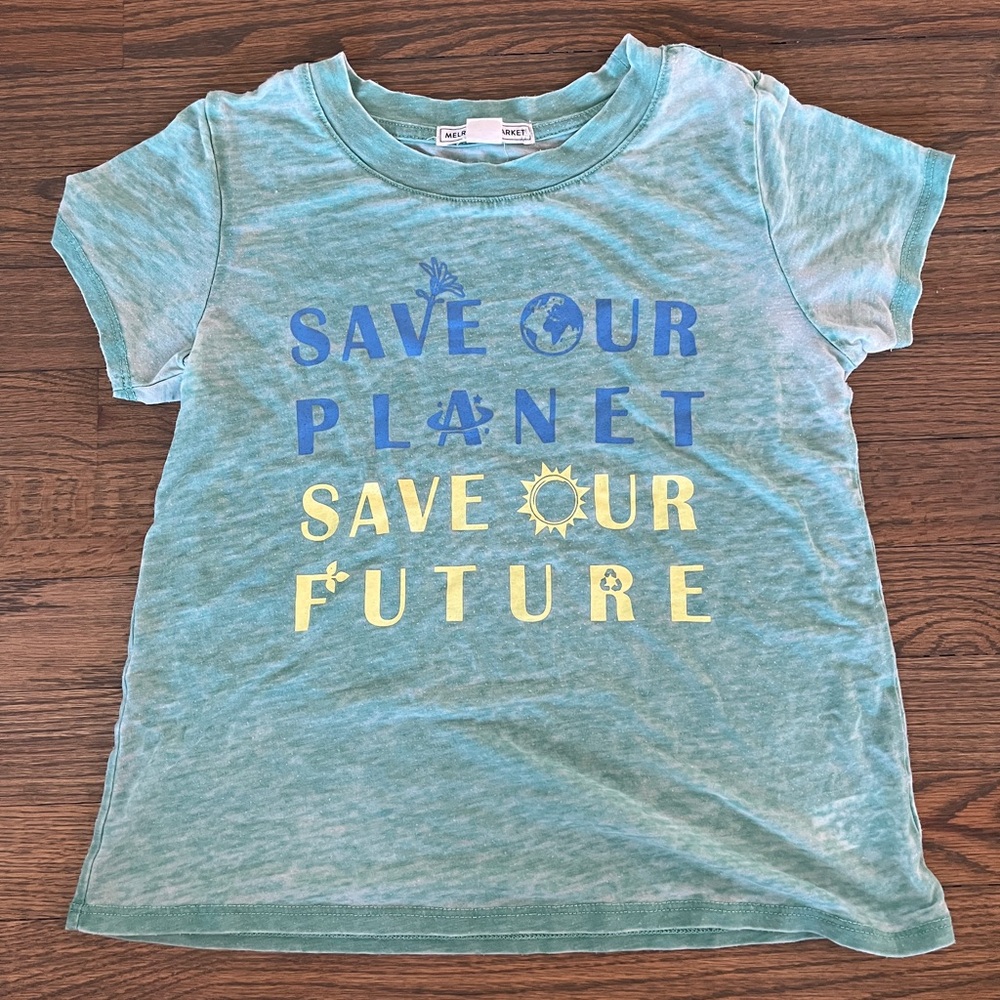 Melrose and Market Green Short Sleeve Tee